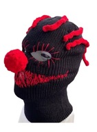 ZIMOWA KOMINIARKA MASKA CIEPŁA NA NARTY WIATROSZCZELNA DZIANOWANA