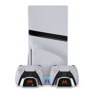 Stacja Chłodząca Podstawka do Sony PS5 |Slim | Pro 3w1 stacja ładująca