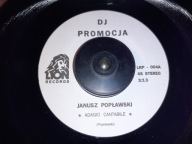 Janusz Popławski - Adagio Cantabile Lion Records DJ promo '7 EX+