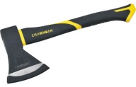 SIEKIERA DO DREWNA STAL WĘGLOWA 38 cm 0,8 kg CROWNMAN