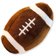 Pluszowa ZABAWKA Dla Psa Piłka FOOTBALL Amerykański z Piszczałką WYTRZYMAŁA