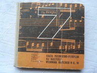 DLA NAUCZYCIELA WYCHOWANIA MUZYCZNEGO KL. VII