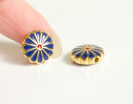 KWIATEK otwór kwiat drogocenna EMALIA Cloisonne