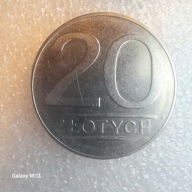 20 zł 1987 ROK, DESTRUKT.