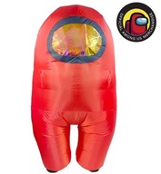 Kostium strój Among Us dmuchany 155cm-195cm z pompą