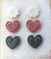 PROMOCJA!!! kolczyki z gliny polimerowej Nr 5b 3 PARY!!!!