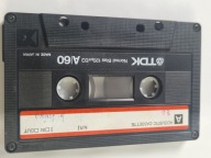 TDK A 60 KASETA MAGNETOFONOWA