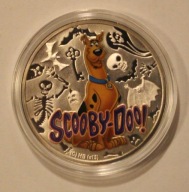 SCOOBY DOO 1 $ DOLAR NIUE 2013 SERIA "BOHATEROWIE KRESKÓWEK" BLISTER