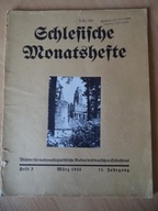 Schlesische Monatsheste Marzec 1934