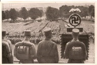 NIEMCY SWASTYKA ZJAZD NSDAP 1931 ROK -fotografia