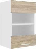 Szafka kuchenna VCM biały, dąb sonoma 31 x 40 x 60 cm kolor frontu