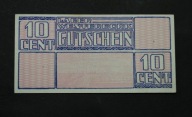 Holandia - banknot - Lager Westerbork - 10 Cent 1944 rok