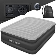 MATERAC DMUCHANY DWUOSOBOWY ŁÓŻKO Z WBUDOWANĄ POMPKĄ