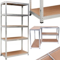 REGAŁ METALOWY MAGAZYNOWY GARAŻOWY WARSZTATOWY DO GARAŻU SPIŻARNI 150X75X30