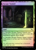 Karta Magic: The Gathering Escape Tunnel MKM *Foil*