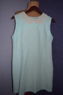 * ATMOSPHERE * PIĘKNA SUKIENKA OŁÓWKOWA BAWEŁNIANA _44