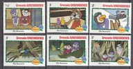 1985 Grenada Grenadiny bajki Disneya