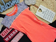 Topitm - sukienka neon 100% bawełna r 110/116