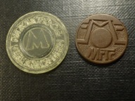 Zestaw 2 Żetonów,Rosja lata 90.