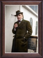 Obraz Karol Szymanowski portret w drewnianej ramie ze szkłem