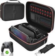 Etui Gorixer do Nintendo Switch 2 / OLED | Torba Podróżna | Magazyn 18 Gier
