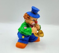 Klaun gra na saksofonie figurka kolekcjonerska 9cm