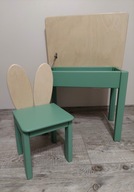 Stolik ze schowkiem i krzesełko dla dziecka 92-116