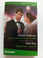 Już nie jestem twoim szefem Natalie Anderson + inna Harlequin Duo NOWA