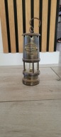 Zabytkowa mosiężna lampa górnicza FERNDALE COAL.