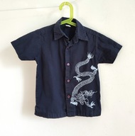 Koszula ze smokiem z krótkim rękawem LATO 104 110 elegancki Cygan (466)