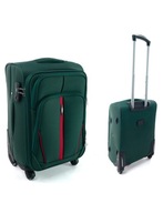 Mała Walizka Kabinowa na Kółkach – Miękka Walizka Podróżna do Samolotu