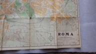Mapa - Plan miasta RZYM ROMA ... (1937)