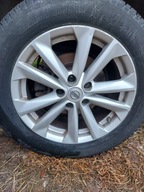 NISSAN QASHQAI II J11 13- ALUFELGA FELGA ALU 17" ORYGINALNA Z CZUJNIKIEM