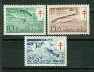 FINLANDIA** RYBY Mi 443-45