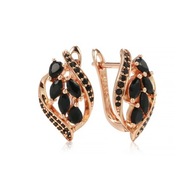 Kolczyki GF25 585RG Gold Franko - Pokryte 14 karatowym złotem próby 585