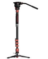 DD51 Monopod IFOOTAGE Cobra 3 Carbon + Głowica K5S