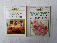 2x POMYSŁY DLA DOMU + KWIATY W OGRODZIE/MALOWANIE MEBLE KWIACIARSTWO OGRÓD