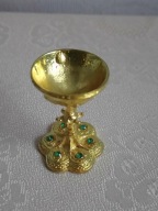Figurka z mosiądzu - Miniaturka ozdobnego kielicha