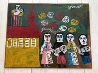 Katarzyna Gawłowa Obraz Sztuka Nieprofesjonalna - Art Brut