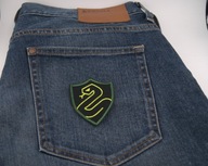 Naszywka Haftowana SLYTHERIN Herb – 7 x 6 cm