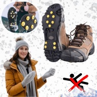 NAKŁADKI ANTYPOŚLIZGOWE NA BUTY Z KOLCAMI ROZMIAR 36–41 MATMAY