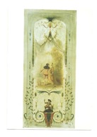 Pocztówka - P. A. Colin, Panel ścienny i zakochani