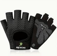 RĘKAWICZKI TRENINGOWE ANTYPOŚLIZGOWE SIŁOWNIA ROWEROWE FITNESS R.L