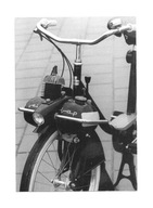 Pocztówka - Stary francuski VeloVap - motorower / OPIS !!!