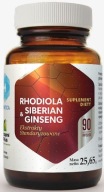 Kapsułki Hepatica Rhodiola & Siberian Ginseng żeń-szeń 90 szt.