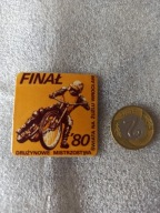Odznaka Finał DMŚ Wrocław 1980 - plastik