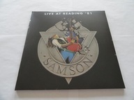 SAMSON - LIVE AT READING '81 - LP CLEAR 2017- FOLIA / BRUCE DICKINSON