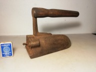 Stare Polskie żelazko na duszę Jarnuszkiewicz Spółka Akcyjna, Warszawa