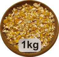 Kukurydza Gnieciona, Łamana, Płatki Kukurydziane od Rolnika, 1kg, 2025r