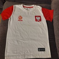 T-shirt dziecięcy r. 116/122 Godło Polski -PZPN